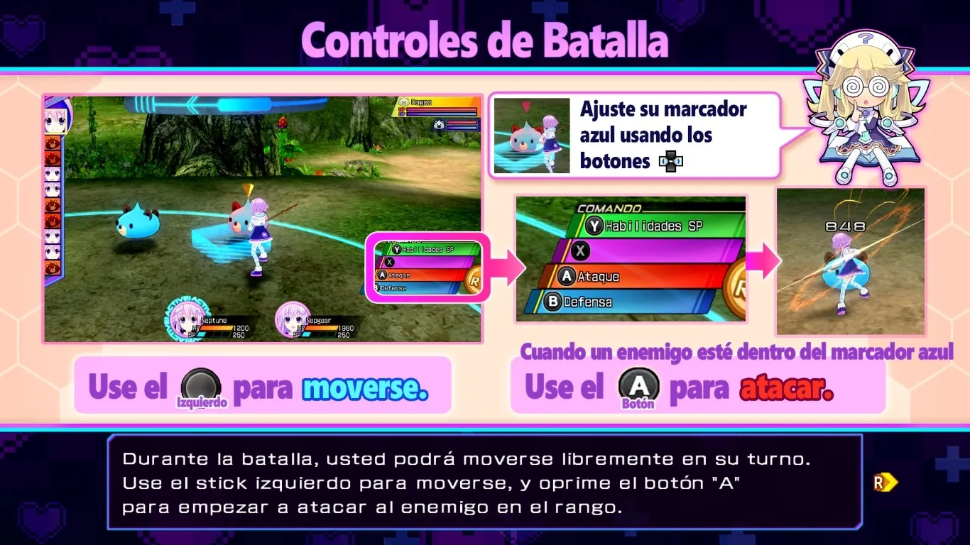 Tutorial: Controles de Batalla