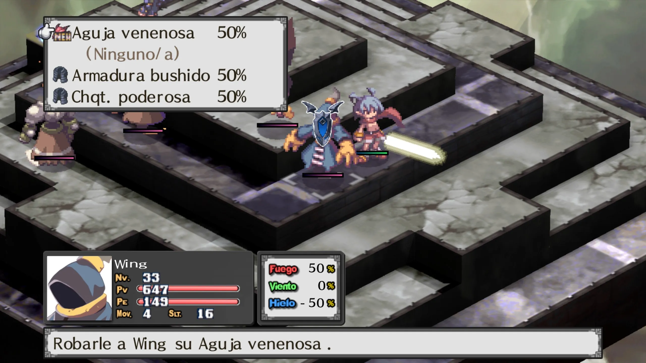 Escoger objeto