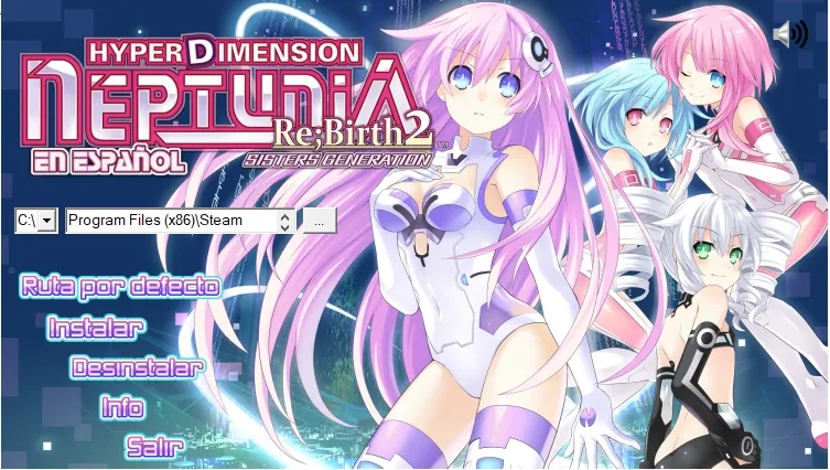 ¡Ya disponible la versión 1.02 de la traducción de Neptunia Re;Birth 2!