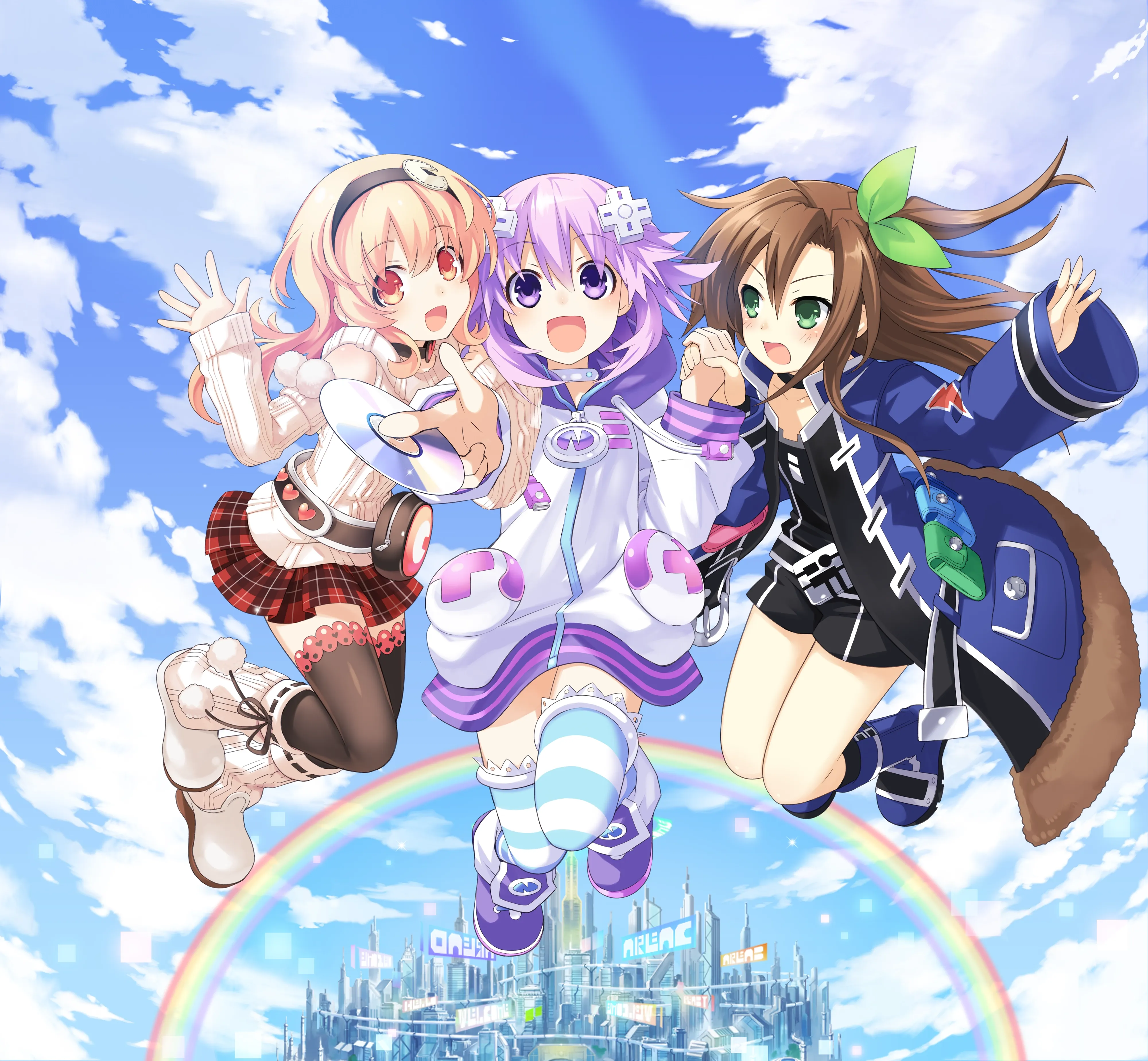 Portada de la entrada: ¡Ya disponible una nueva versión de la traducción de Neptunia Re;Birth 1!