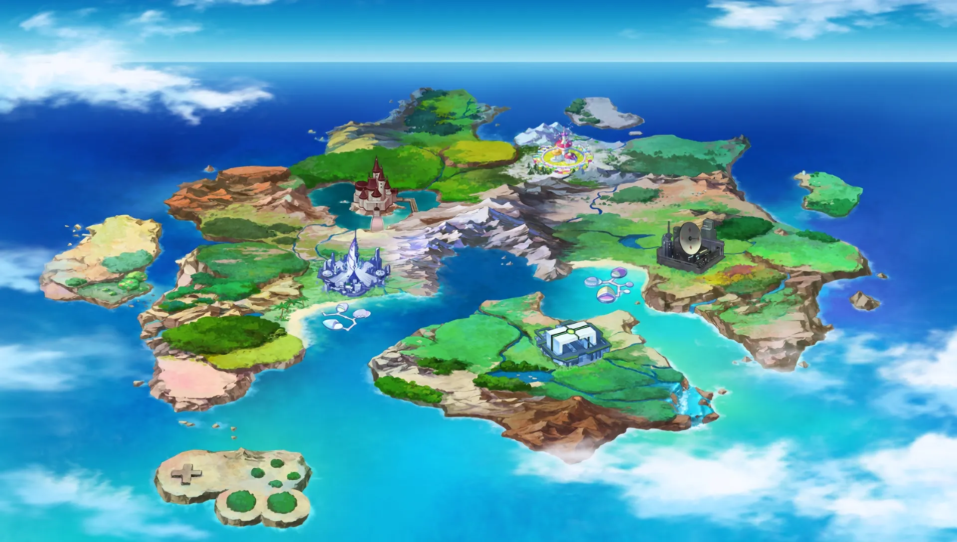 Neptunia R;B3 - Actualización 9: Mapamundi