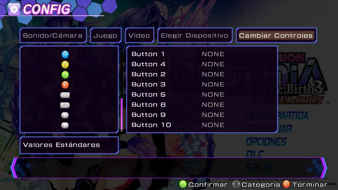 Portada de la entrada: Neptunia R;B3 - Actualización 8: Cambios a la interfaz